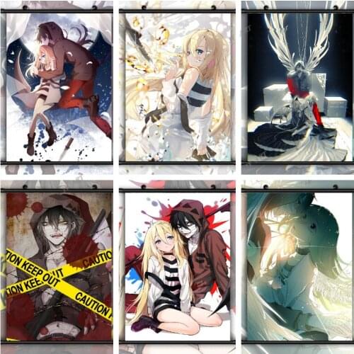 Angels of Death Rachel Gardner Isaac Foster Anime Canvas Painting Wall Art Poster Print Nordic Fashion Picture Room Decoration