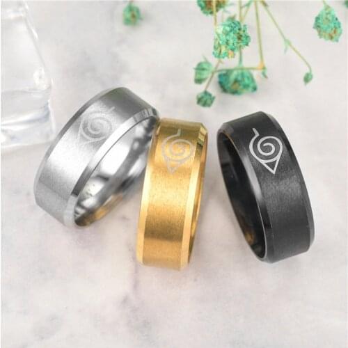 Anime Ring Cosplay Prop Men Women HARUTO Ring Stainless Steel Little Finger Ring Jewelry Accessories Wholesale Gifts HARUTO Ring
