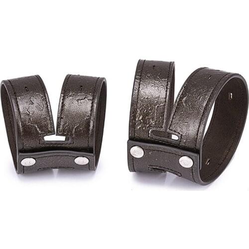 Leather handcuffs Ankle lock Bondage BDSM Restraint slave flirting unisex roleplay Exotic adult Sex Toy for male female couple