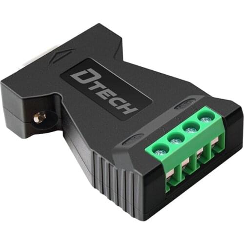 Hight quality mini RS-232 to RS-485 passive interface converter 485 converter DB9 to 3-wire terminal adapter 1.2km