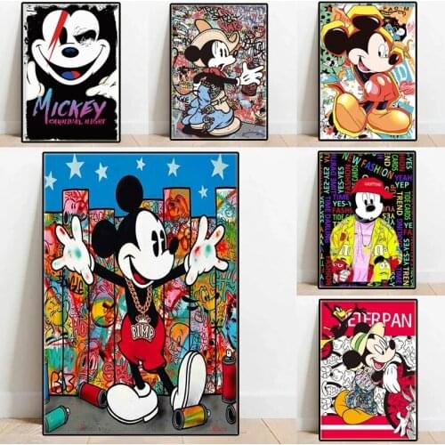 5D DIY Diamond Painting Kit Disney Mickey Mouse Full Drill Square Embroidery Mosaic Art Picture of Rhinestones Home Decor Gift