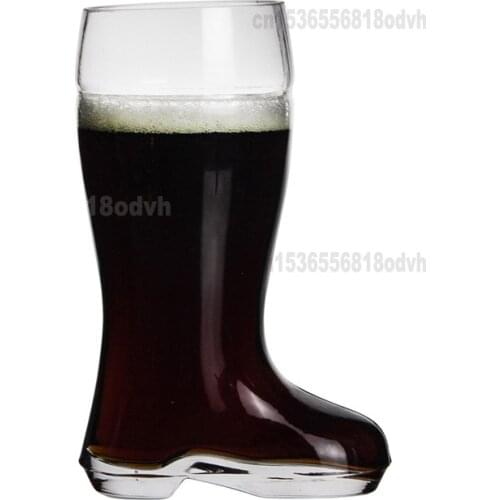 Beer glass transparent boots draft beer glass juice cup Candy KTV special cute creative beer cup