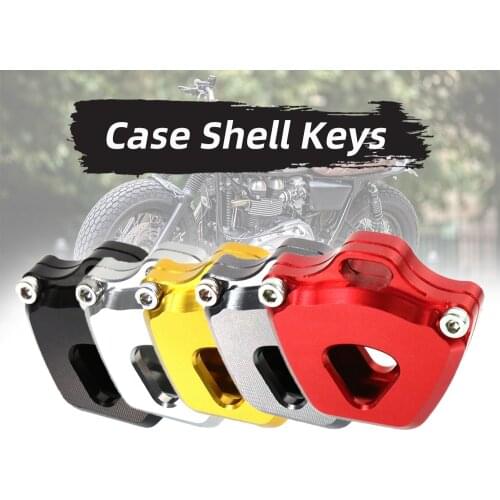 REALZION CNC Motorcycle Key Case Shell Cover protection For Triumph 1050 T955 Street Triple 675 Tiger 800 Tiger800 Triumph1050