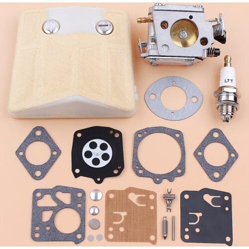 Carburetor Air Filter Diaphragm Repair Kit Fit Husqvarna 61 66 181 266 268 272 281 288 Tillotson HS-254B Chainsaws Spare Parts