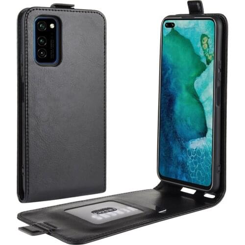 Luxury Up And Down PU Leather Back Cover Case For Huawei Nova 6 Nova 6SE Honor V30 Pro View 30 20 10 Case Flip Protective Case