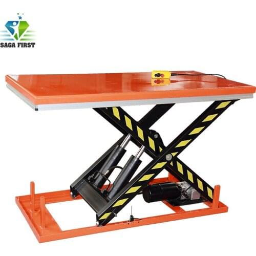 Heavy Duty Cargo Scissor Lift Table With 2000kg Capacity