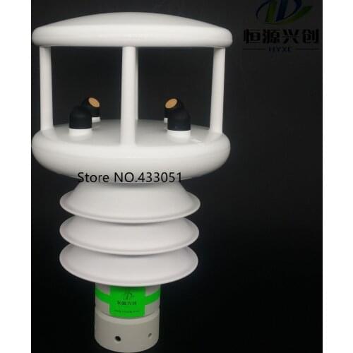 Ultrasonic wind speed wind direction meter/Temperature/Humidity/Air pressure/Solar illuminance/Radiation/Rainfall sensors