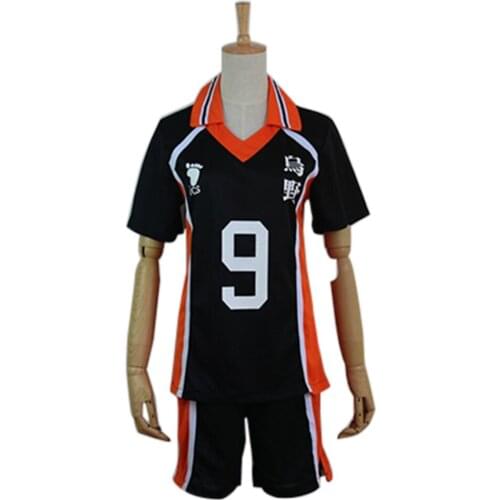 Haikyuu Cosplay Costume Karasuno High School Volleyball Club Kageyama Tobio Sportswear Jerseys Uniform