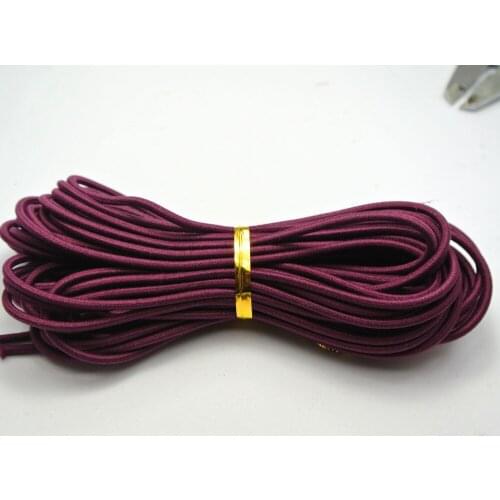 10 Meters Burgundy Elastic Stretch String Shock Cord For Sewing Crafts