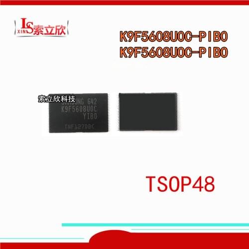 10PCS/LOT K9F5608U0C K9F5608UOC K9F5608U0C-PIB0 K9F5608UOC-PIBO TSOP48 512Mb/256Mb 1.8V NAND Flash Errata