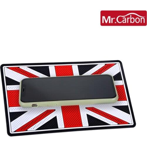 14.3*24CM Car anti slip mat auto interior dashboard phone coin pads fixed pad For MINI COOPER S JCW ONE F54 F55 F56 F60 R60 R61