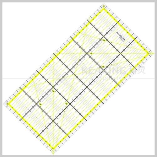 2016 Costura Sewing Accessories Patchwork Ruler Hand Tools for Leather Fabric with Size of 30*15cm free shipping