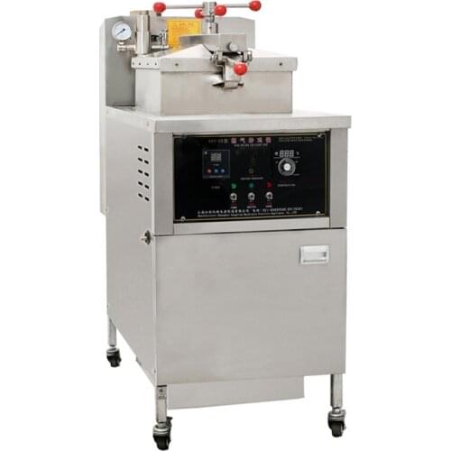 25L Commercial LPG Gas Deep Oil Fryer Stainless Steel Chicken Pressure Deep Fryer