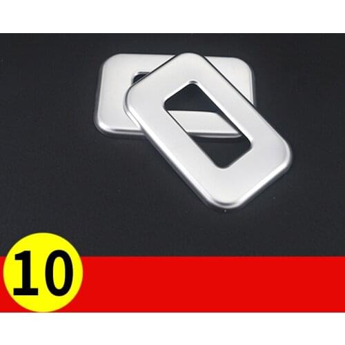 Lsrtw2017 car styling car seat rear electric adjuster frame trim for toyota alphard toyota vellfire 2015 2016 2017 2018