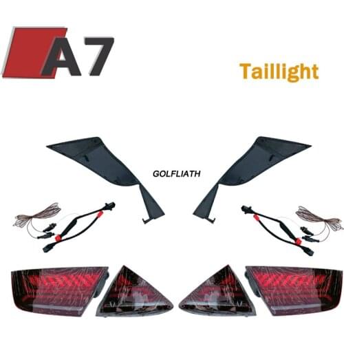 Car Styling for AUDI A7 LED taillight 2011 2012 2013 2014 2015 2016 2017 Rear Lamp Parking Brake Turn Signal Lights