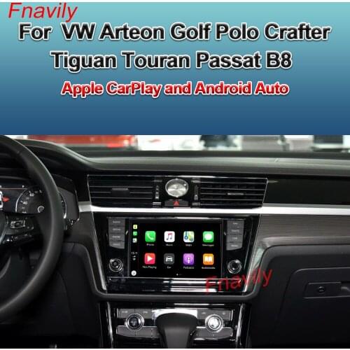 OEM Retrofit Wireless CarPlay For Volkswagen VW Arteon Golf Polo Crafter Tiguan Touran Passat B8 Apple CarPlay And Android Auto