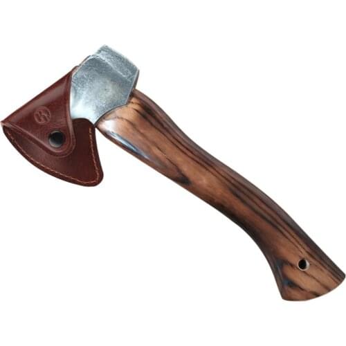 Kosibate Axe Cover Genuine Leather Tactical Camping Axe Sheath for Woods Chogan Kangee NoboTomahawks D2730-1