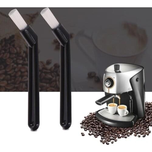 Coffee Brush Coffee Grinder Machine Cleaning Brush Tool For Espresso Machine Group Head Nylon Bristles Brush With Plastic Handle