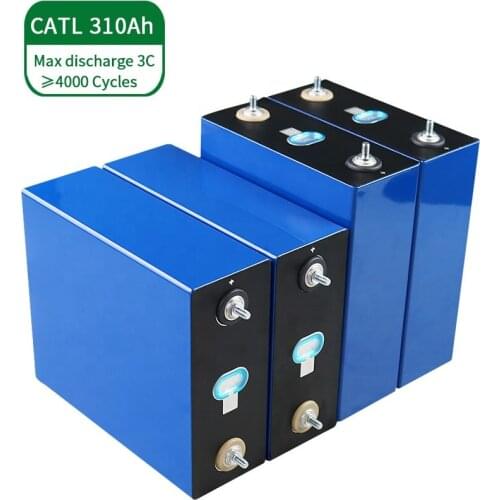 Rechargeable Lithium Solar Cell 302Ah 310Ah 320Ah Lifepo4 Battery 4000 Cycle Life