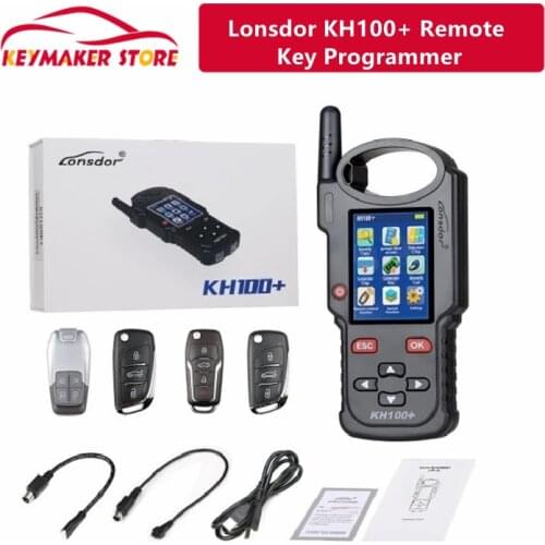 NEW Lonsdor KH100+ Remote Key Programmer Handheld Device Update Version Of KH100 With Generate Chip Simulate Chip Identify Copy