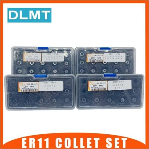 ER11 ER spring collet chuck set Accuracy 0.015mm 0.008mm Boxed for CNC milling tool holder Engraving machine spindle motor