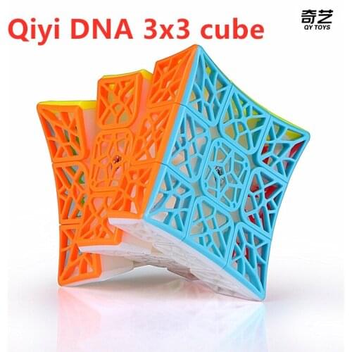 Qiyi DNA concave 3x3x3 magic cube 3x3 speed puzzle cube Stickerless cubo magico Educational Competition Cubes