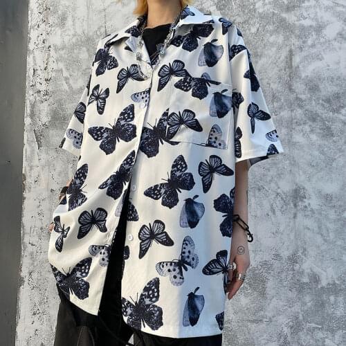 QWEEK Dark Blouses
