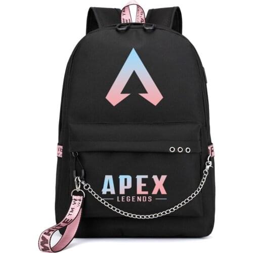 Games Apex Backpack Laptop USB Charging Teenagers Backbag Travel Daypacks Male School Backpack Boys Girls Mochila Bookbag