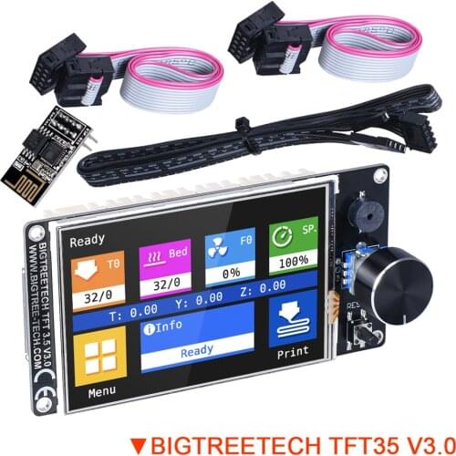 BIGTREETECH TFT35 V3.0 WIFI Touch Screen Display Like 12864LCD For ender 3 Upgrade 3D Printer Board SKR V1.3 PRO MKS TFT35 Panel