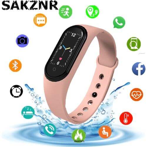 New M5 Smart Watch Men Women Bluetooth Watch Fitness Sport Tracker Call Smartwatch Play Music Bracelet Wristband For Ios Android