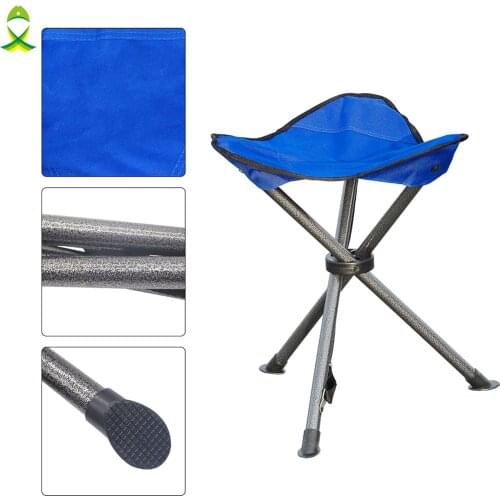 JSM Outdoor Portable Folding blue Fishing Chairs Picnic Beach Seat for fishing Tackle equipment