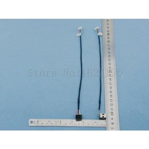 5Pcs New PJ230 DC Jack Cable for HP COMPAQ G62 7PIN Preasrio CQ57 with cable Laptop Socket Power Replacement Parts