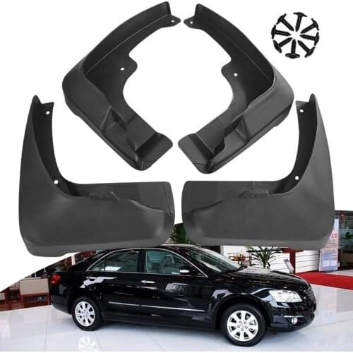 4 PCS Mudflap For Toyota Camry 2007-2011 XV40 Front Rear Car Fender Mud Flaps Guard Splash Flap Mudguards Accessories