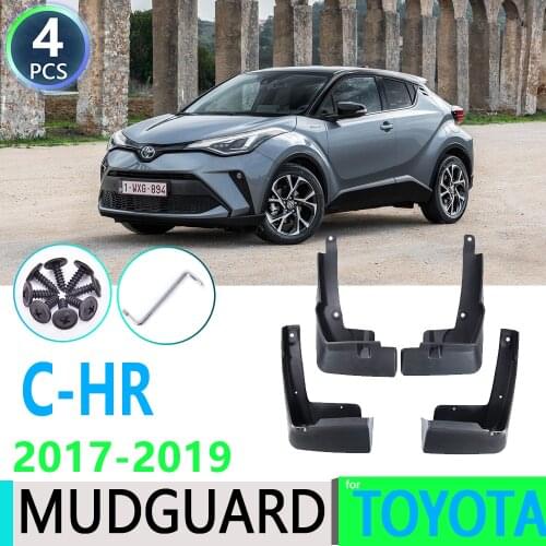 For Toyota C-HR 2017 2018 2019 CHR C HR AX10 Car Fender Mudguard Mud Flaps Guard Splash Flap Car Accessories