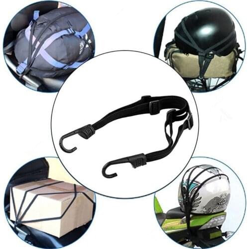 Mutifunctional Elastic Rope for Motorcycle Helmet Luggage Retractable Elastic Rope Fixed Strap Bike Motorcycle Accessories