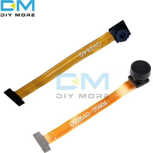 OV2640 Camera Module Fisheye Wide-angle Lens 68/160 Degree 24PIN 0.5mm Pitch for ESP32-CAM and TTGO Series Development Board