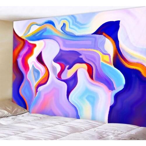 Dimensional Home Art Deco tapestry Mandala wall tapestrytapestry Bohemian Hippie background cloth travel mattress