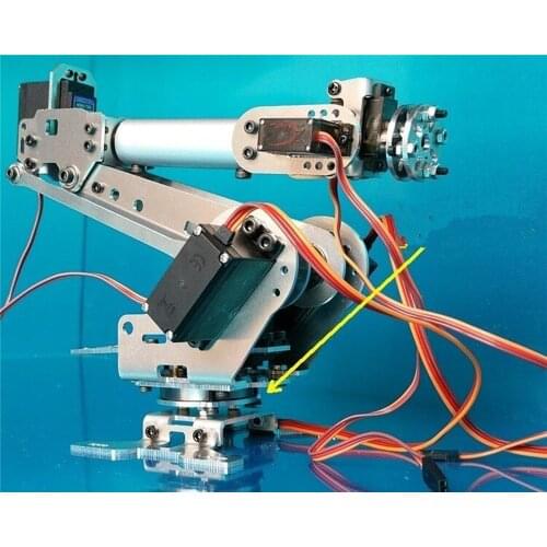 6 DOF CNC aluminium robotarm frame ABB industriële robot model 6-asix robot arm 6 servo