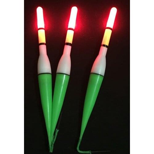 Fishing Float LED Electric Float Light + Battery Deep Water Float Fishing Tackle Bobber Fishing Gear With electrons