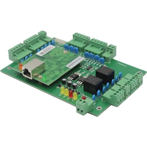 TCP/IP Wiegand 26 34 Door Access Control Panel Board for security solutions access control System 20000 Users Free Software