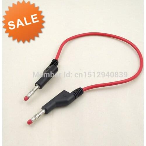 High Quality 4MM banana head to banana head test line with 4mm banana plug