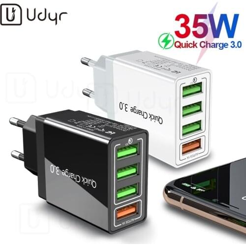 USB Charger Quick Charge3.0 4.0 QC3.0 Mobile Phone Charger Fast Charging For iPhone Samsung Xiaomi Tablet Wall Adapter