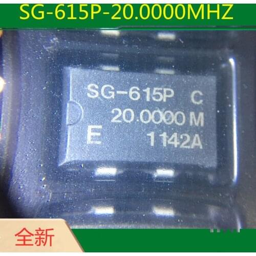 10PCS Free shipping SMD SG-615P-20.0000MHZ SG-615P New original authentic