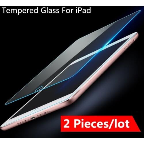 2pcs Tempered Glass Protective Film For iPad Pro 11 3rd 2021 10.2 8th 2020 5 6 8 Air 4th 10.9 9.7 10.5 Mini 4 5 Screen Protector