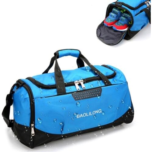 2018 Professional Large Sports Bag Waterproof Gym Bag Large Capacity PackableDuffle Sports Bag Travel Backpack yoga Bag