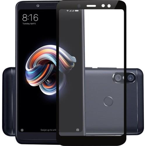 25 Pcs/Lot Full Coverage Screen Protector For Xiaomi Redmi Note 5 Pro Scratch Proof Protective Film Tempered Glass