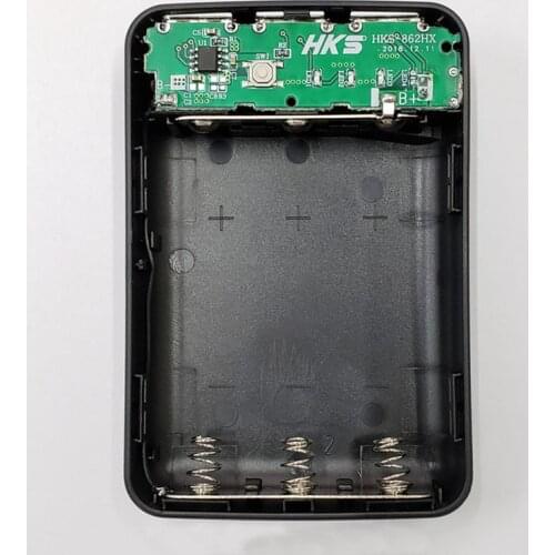 3 Pcs 18650 Battery Charger Cover Power Bank Case DIY Box 3 USB Ports THJ99