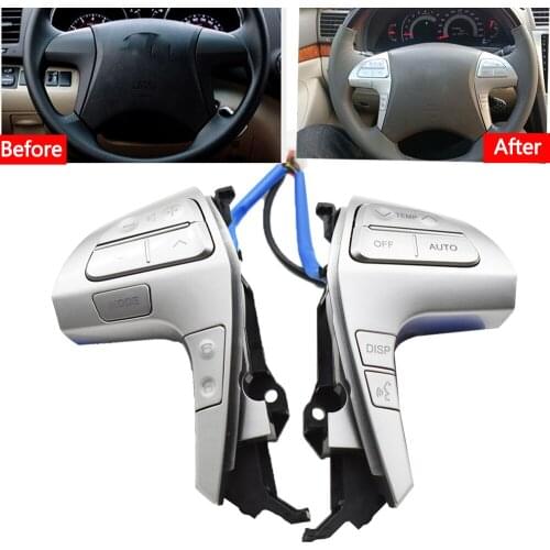 84250-06180 New Steering Wheel Audio Control Button Switch For Toyota Hilux Vigo Corolla Camry Highlander Innova