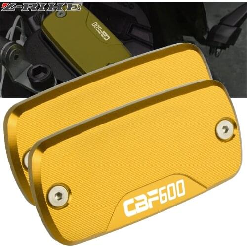 For HONDA CBF600 CBF600S CBF 600 600S 2004-2014 Motorcycle Accessories Front Brake Clutch Cylinder Fluid Reservoir Cover Cap CBF