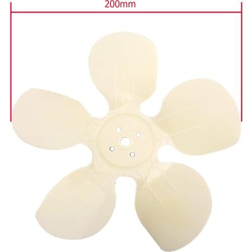 Aluminum fan blade Freezer motor fan blade Aluminum fan blade motor fan blade Refrigerator freezer condenser cooling motor